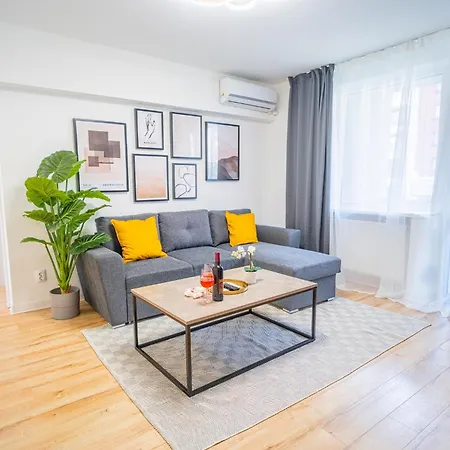 아파트 Spacious Newly Renovated 2br With Balcony 부쿠레슈티