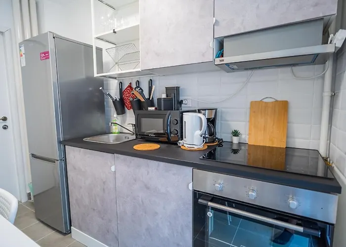 아파트 Spacious Newly Renovated 2br With Balcony 부쿠레슈티